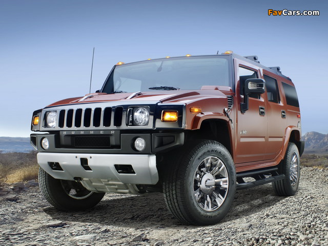 Hummer H2 Black Chrome Limited Edition 2008 pictures (640 x 480)