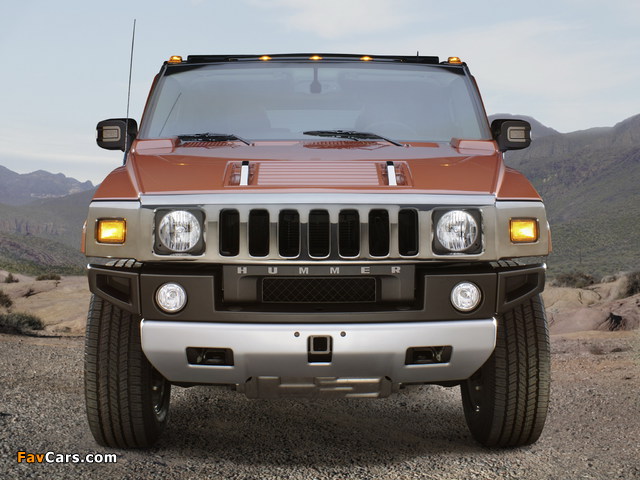 Hummer H2 Black Chrome Limited Edition 2008 wallpapers (640 x 480)