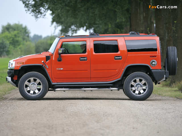 Hummer H2 E85 2008–09 wallpapers (640 x 480)