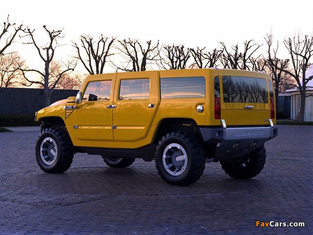 Images of Hummer H2 SUV Concept 2000 (640 x 480)