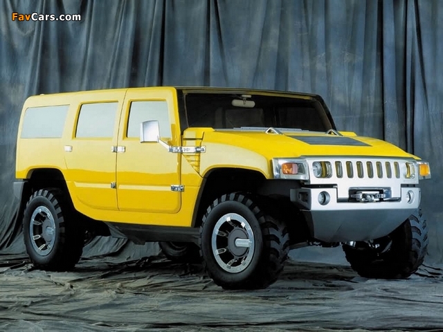 Photos of Hummer H2 SUV Concept 2000 (640 x 480)