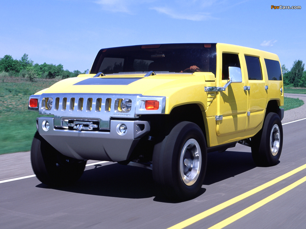 Photos of Hummer H2 SUV Concept 2000 (1024 x 768)