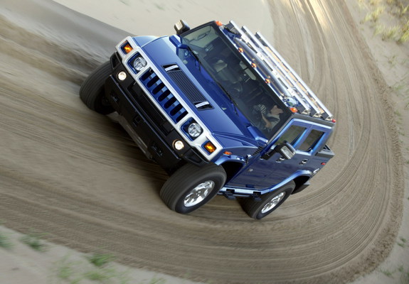 Photos of Hummer H2 SUT Pacific Blue Limited Edition 2006