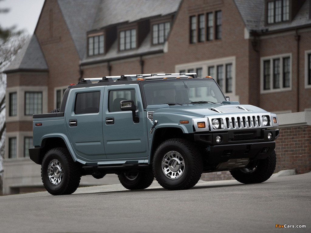 Photos of Hummer H2 SUT Glacier Blue Limited Edition 2007 (1024 x 768)