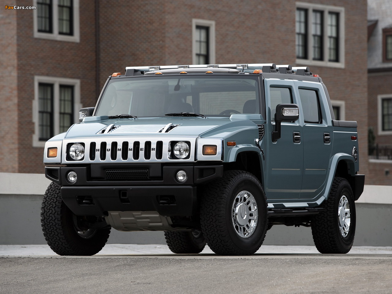 Photos of Hummer H2 SUT Glacier Blue Limited Edition 2007 (1280 x 960)