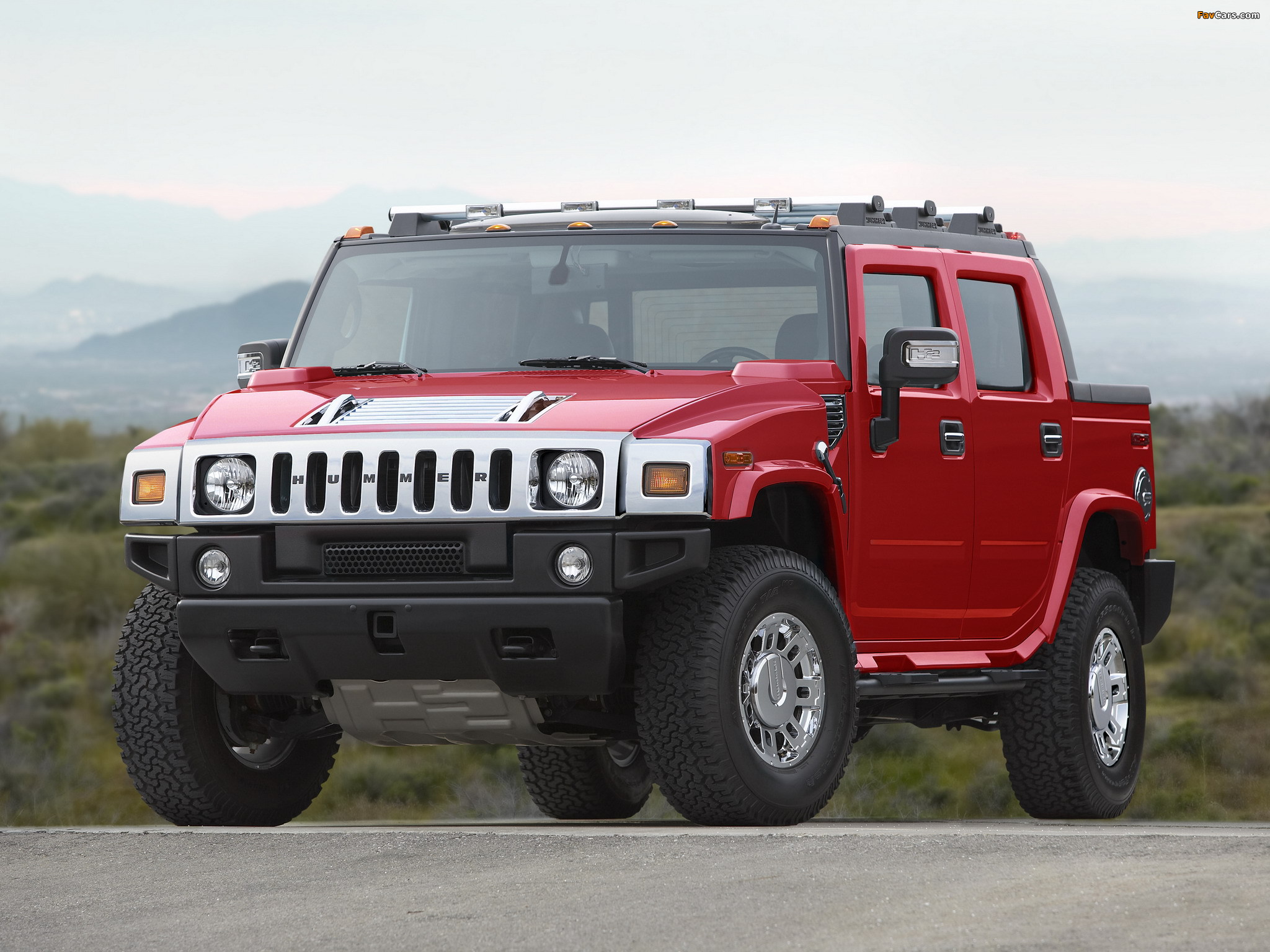 Photos of Hummer H2 SUT Victory Red Limited Edition 2007 (2048 x 1536)