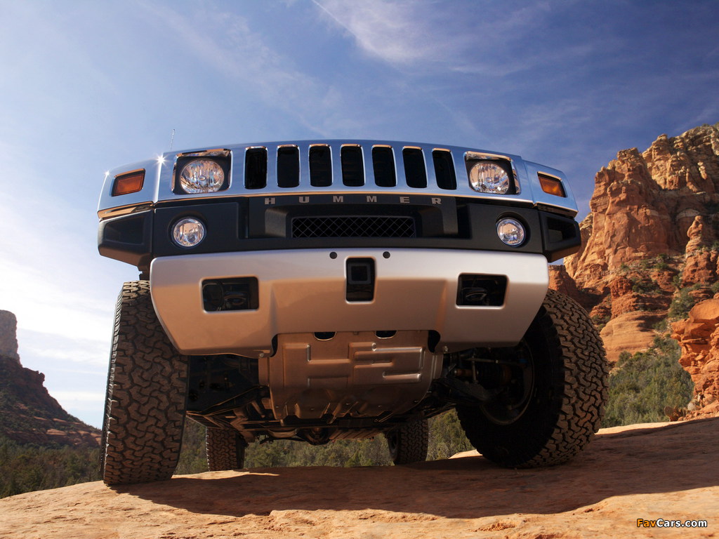 Hummer H2 2007–09 wallpapers (1024 x 768)