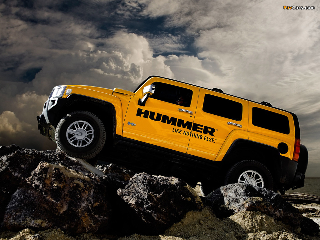 Hummer H3 2005–10 images (1024 x 768)