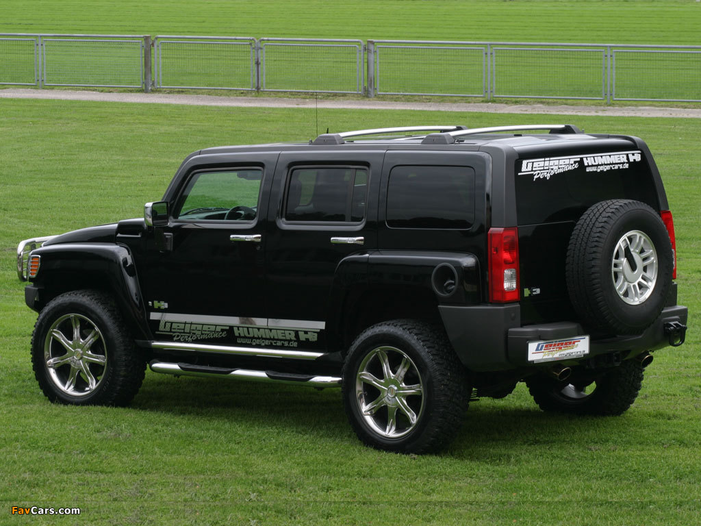 Geiger Hummer H3 2005 pictures (1024 x 768)