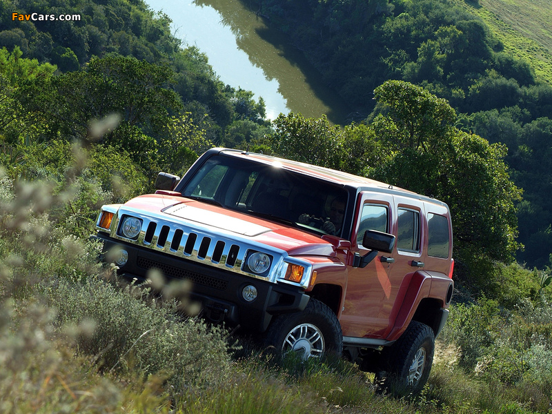 Hummer H3 2005–10 pictures (800 x 600)