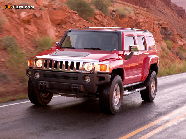 Hummer H3 2005–10 wallpapers (640 x 480)