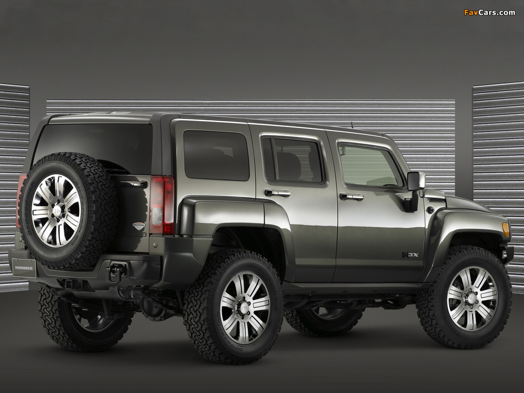 Hummer H3x Concept 2006 wallpapers (1024 x 768)