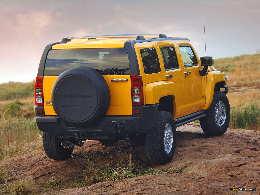 Hummer H3 ZA-spec 2007–10 wallpapers (1024 x 768)