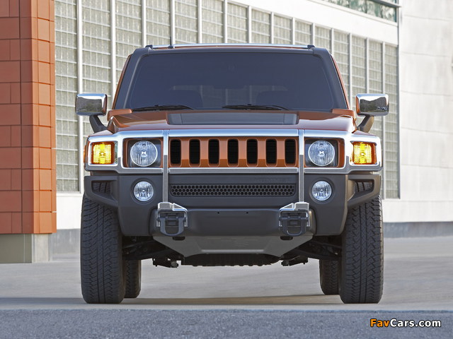 Hummer H3x 2007–10 wallpapers (640 x 480)