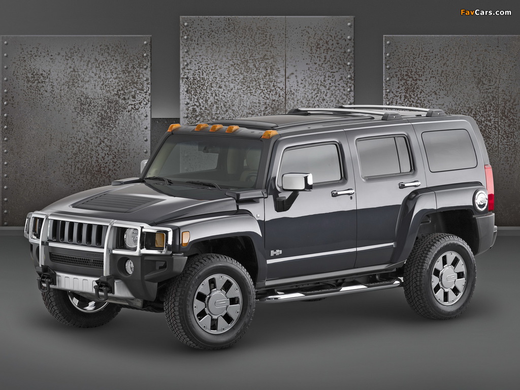 Hummer H3x 2007–10 wallpapers (1024 x 768)