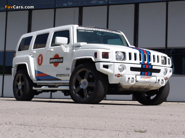 Geiger Hummer H3 Alpha V8 Kompressor 2009–10 wallpapers (640 x 480)