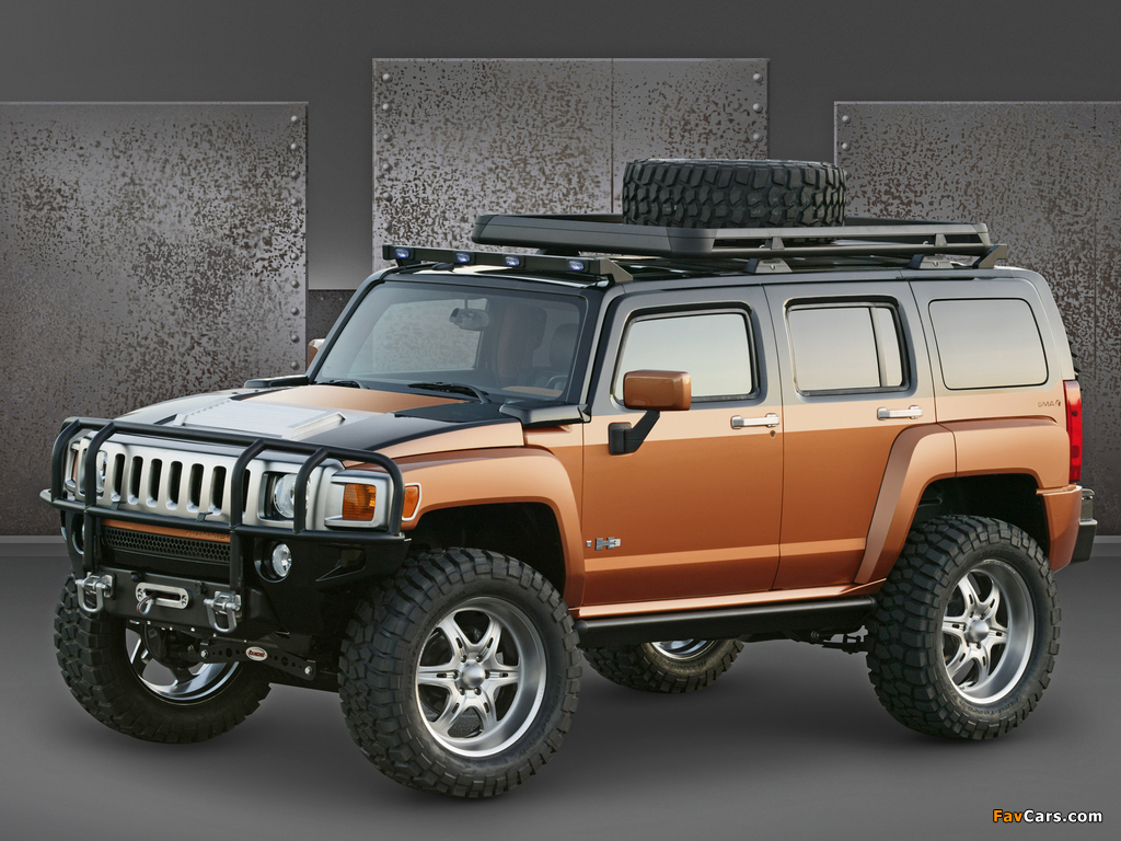 Photos of Hummer H3 Rugged Concept 2005 (1024 x 768)
