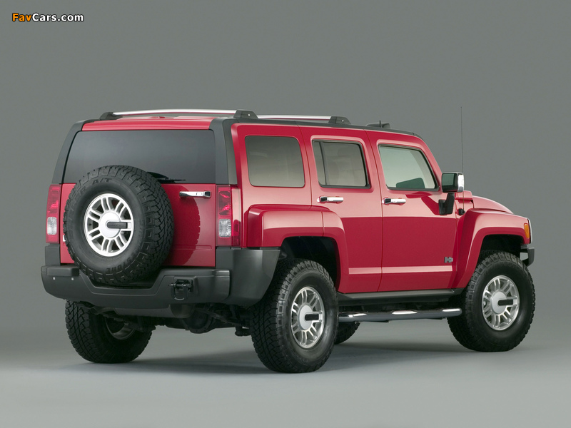 Photos of Hummer H3 2005–10 (800 x 600)