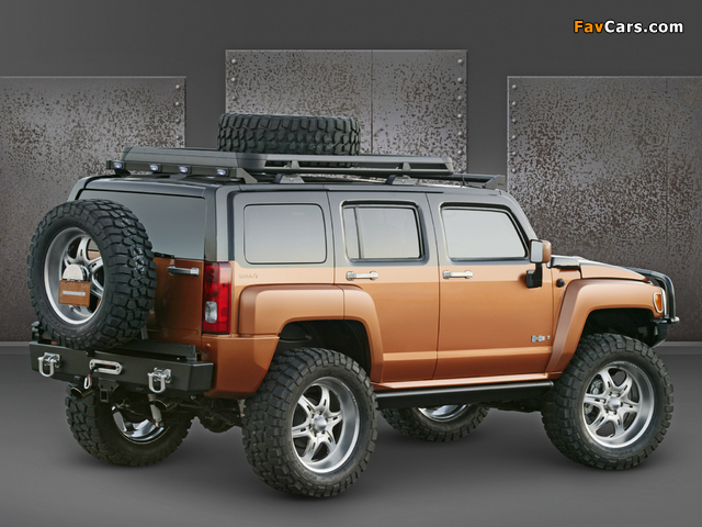 Pictures of Hummer H3 Rugged Concept 2005 (640 x 480)