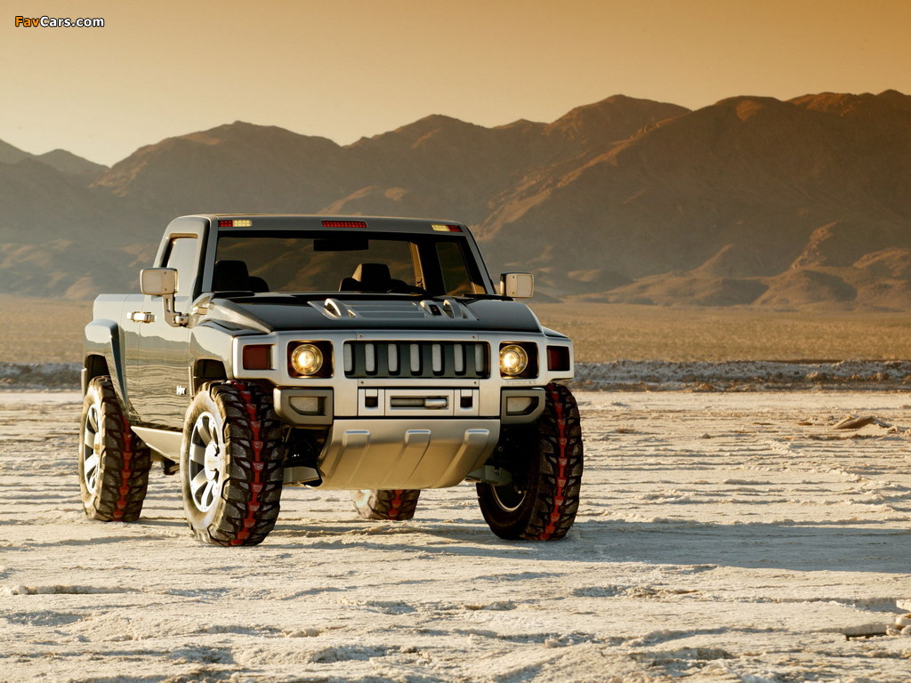 Hummer H3T Concept 2004 wallpapers (1024 x 768)