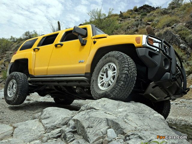 Hummer H3 2005–10 wallpapers (640 x 480)