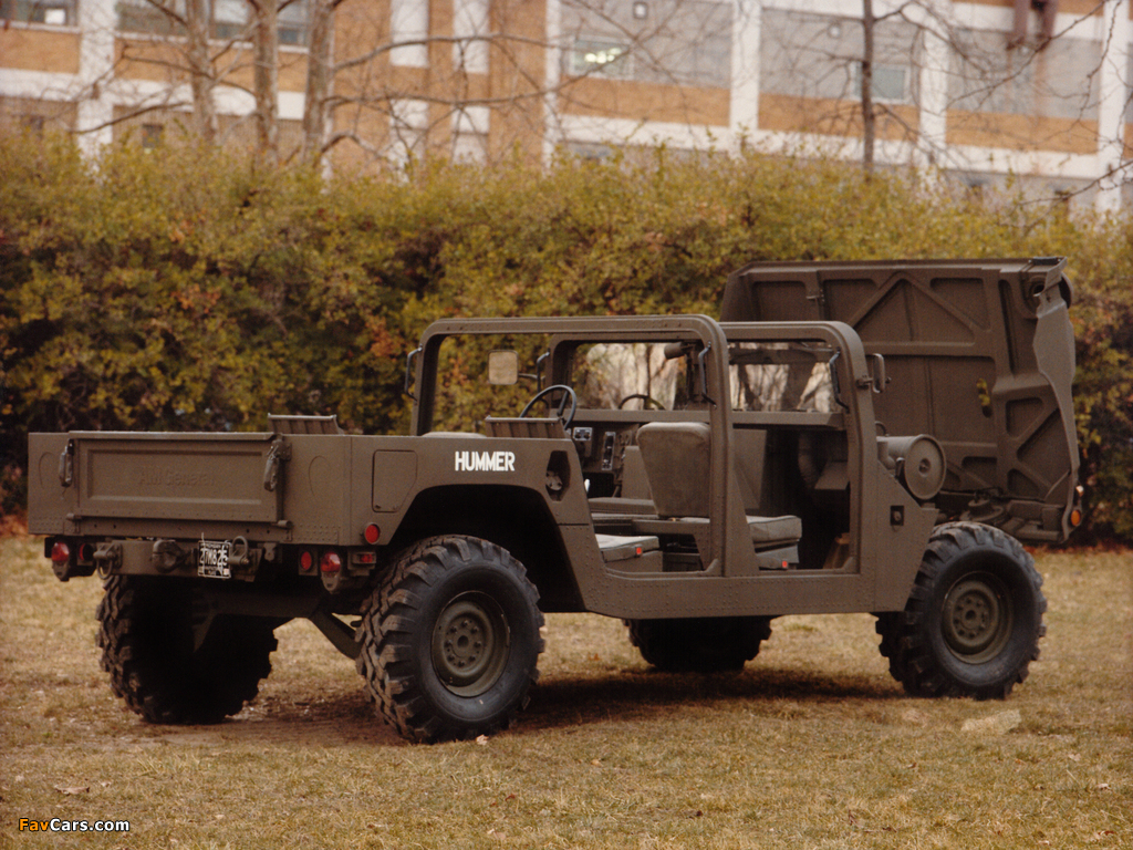 HMMWV XM998 Prototype II 1981–82 pictures (1024 x 768)