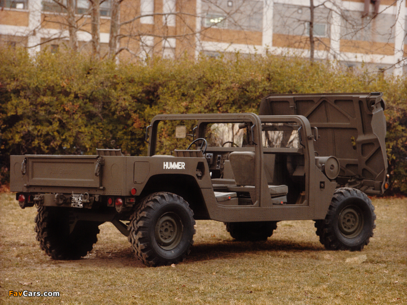HMMWV XM998 Prototype II 1981–82 pictures (800 x 600)