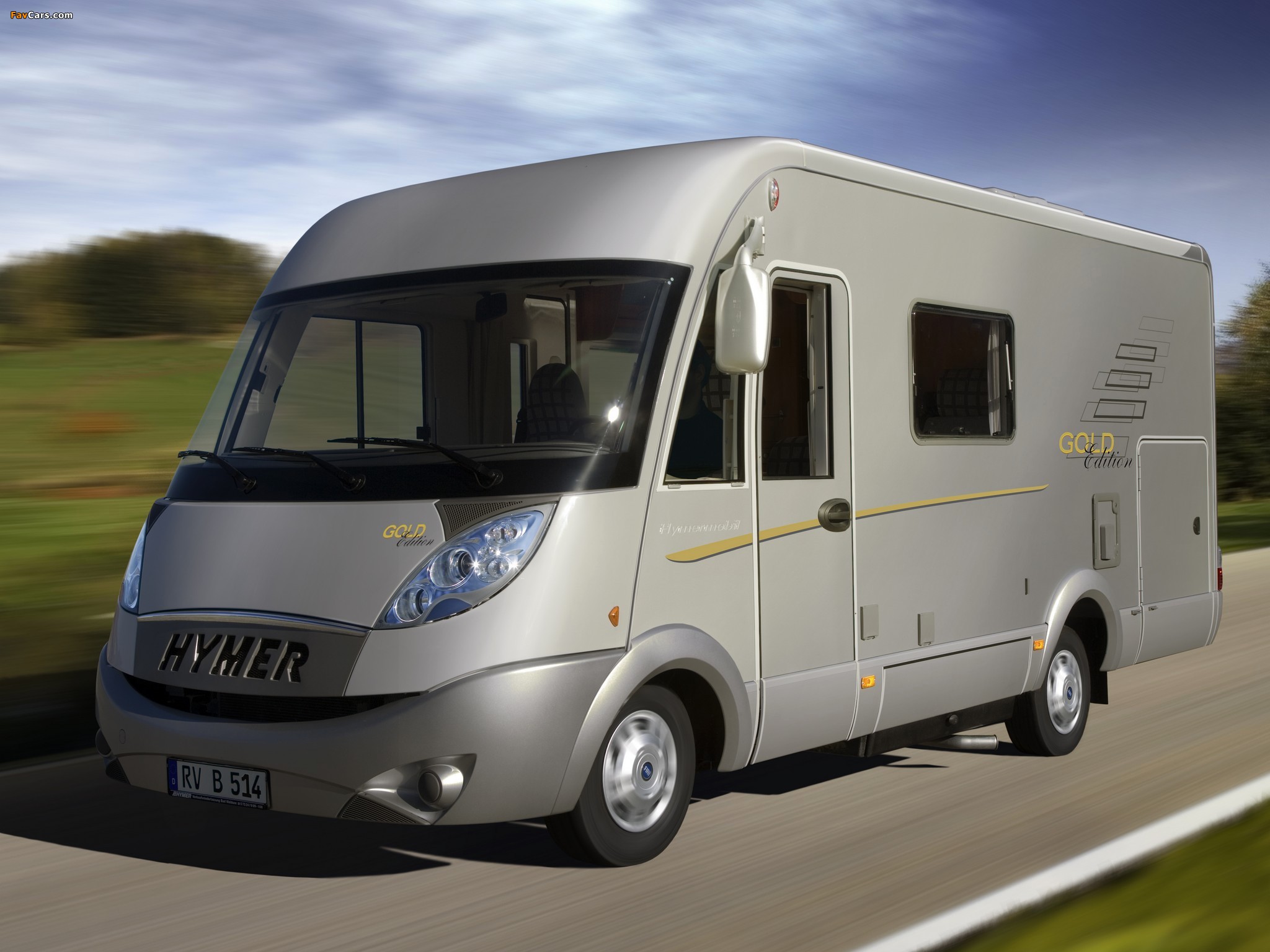 Hymer B 514 SL Gold Edition 2007–08 wallpapers (2048 x 1536)