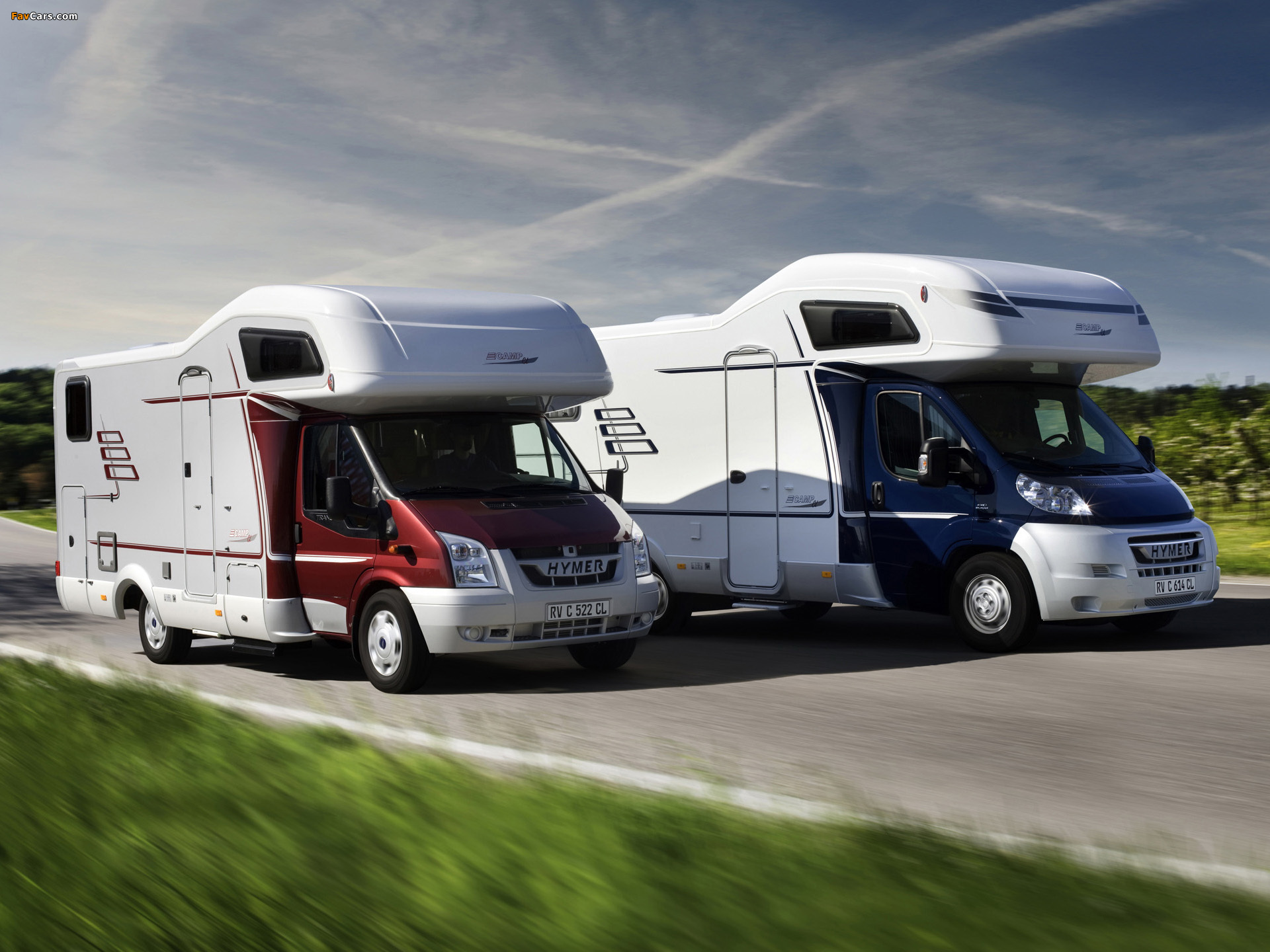 Hymer Camp 522 & 614 images (1920 x 1440)