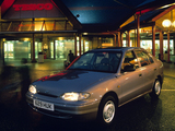 Hyundai Accent Sedan UK-spec 1994–96 photos