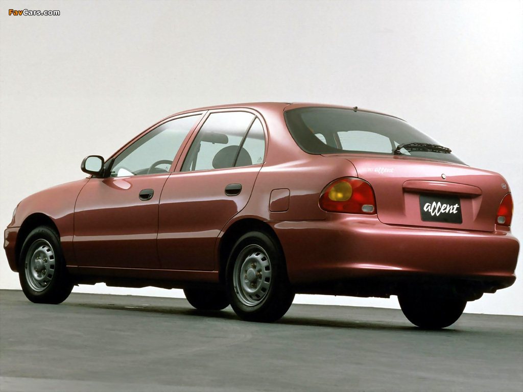 Hyundai Accent 1994–96 pictures (1024 x 768)