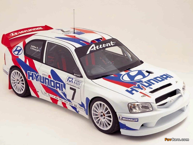 Hyundai Accent WRC 2000–03 photos (800 x 600)