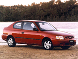 Hyundai Accent 3-door AU-spec 2000–03 wallpapers