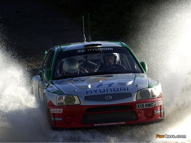 Hyundai Accent WRC 2001–02 images (640 x 480)