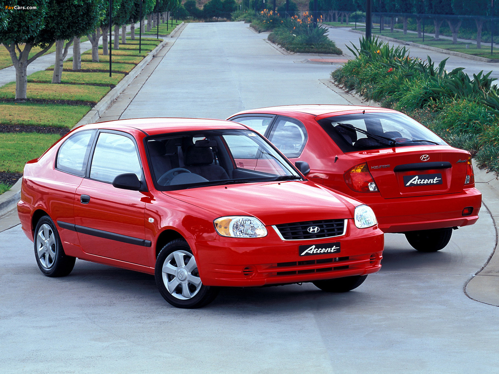 Hyundai Accent 3-door AU-spec 2003–06 photos (1600 x 1200)