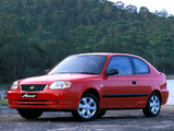 Hyundai Accent 3-door AU-spec 2003–06 photos