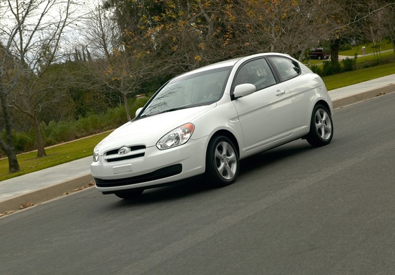 Hyundai Accent 3-door US-spec 2006–11 images