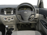 Hyundai Accent Sedan ZA-spec 2006–11 pictures