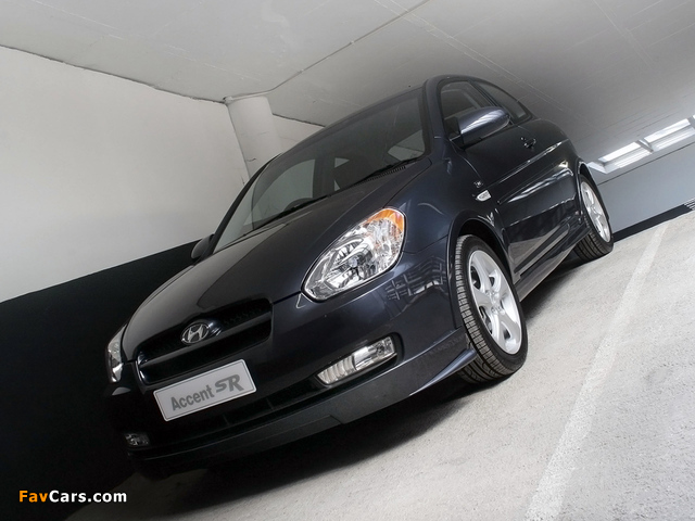 Hyundai Accent SR 3-door 2008 pictures (640 x 480)