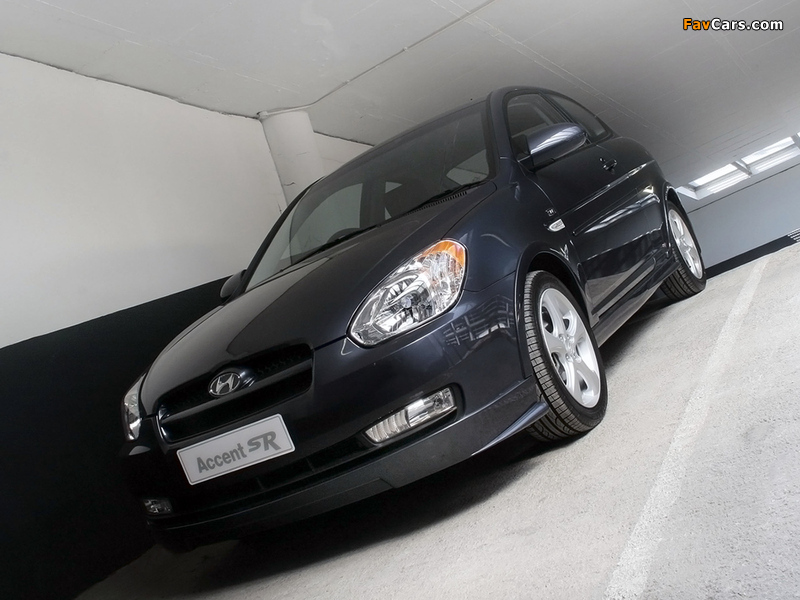 Hyundai Accent SR 3-door 2008 pictures (800 x 600)