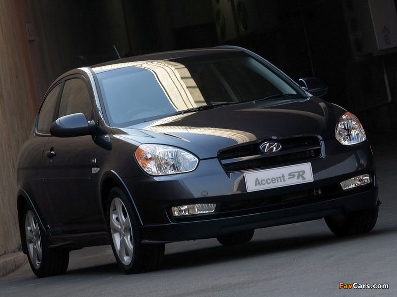 Hyundai Accent SR 3-door 2008 pictures (800 x 600)