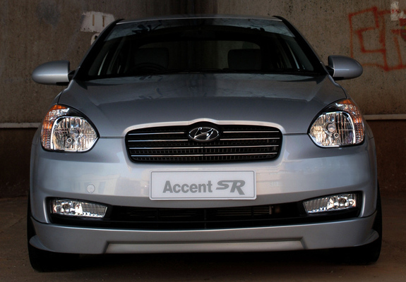 Hyundai Accent SR Sedan 2008 wallpapers