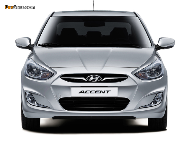 Hyundai Accent (RB) 2010 photos (640 x 480)