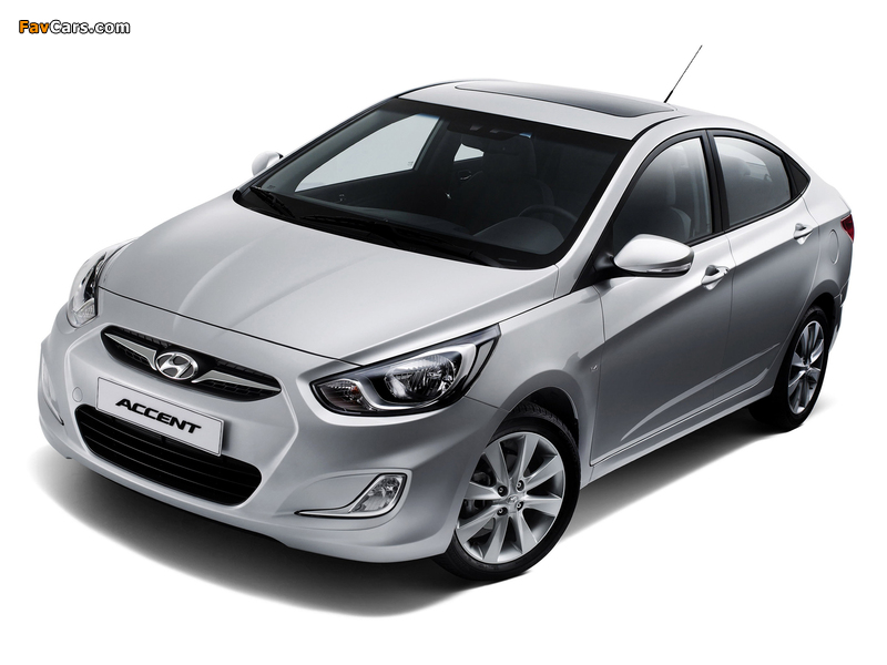 Hyundai Accent (RB) 2010 pictures (800 x 600)