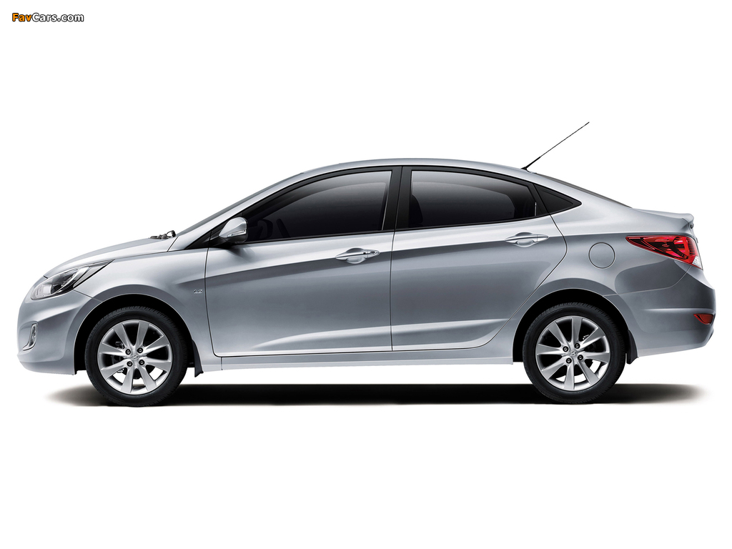 Hyundai Accent (RB) 2010 pictures (1024 x 768)