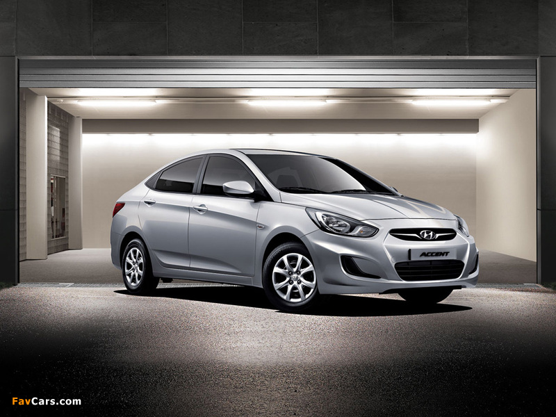 Hyundai Accent (RB) 2010 wallpapers (800 x 600)