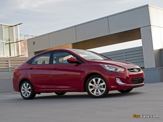 Hyundai Accent US-spec (RB) 2011 photos (640 x 480)