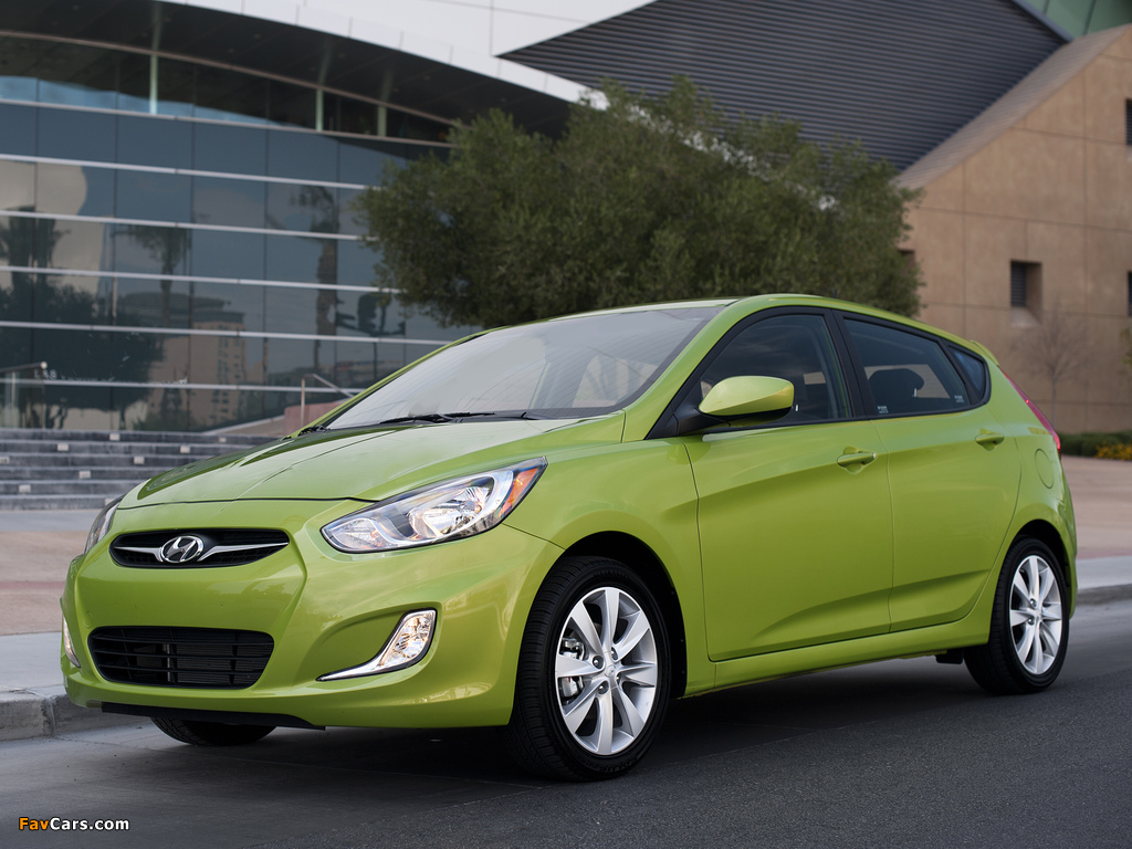 Hyundai Accent 5-door US-spec (RB) 2011 photos (1024 x 768)