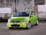 Hyundai Accent 5-door AU-spec (RB) 2011 wallpapers