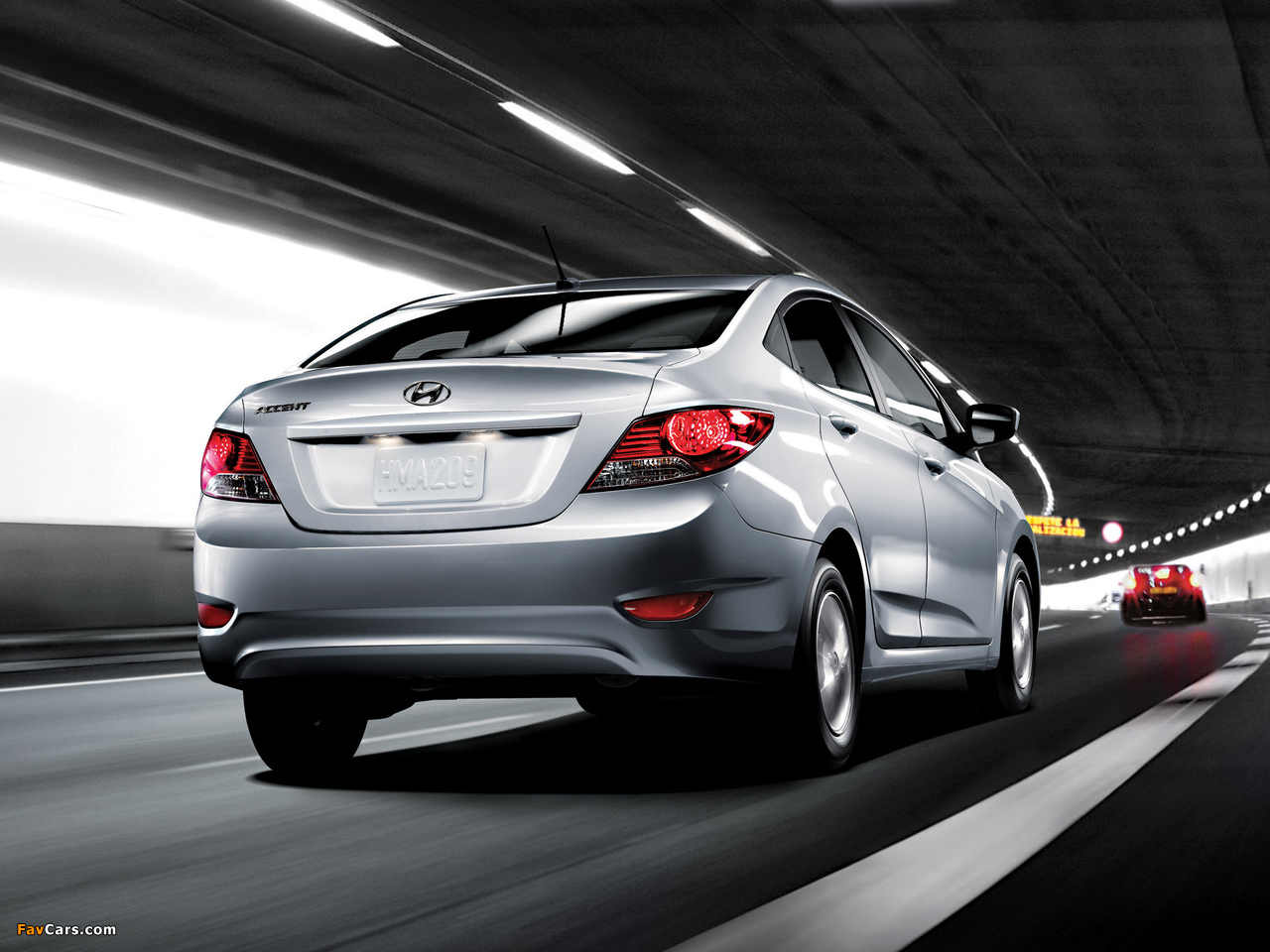 Hyundai Accent US-spec (RB) 2011 wallpapers (1280 x 960)
